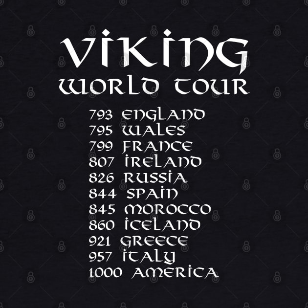 Viking World Tour Shirt by Styr Designs